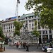 Michael Vorosmarthy Square in Budapest city