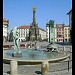 Ariónova kašna in Olomouc city