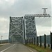 Road and railway bridge across Amur River