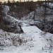 Мост лыжной трассы в городе Москва