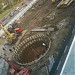 Здесь находилась стройплощадка Люблинско-Дмитровской линии метро в городе Москва
