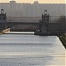 Железнодорожный мост Рижского направления Московской железной дороги через канал им. Москвы (Мост Бачелиса) в городе Москва