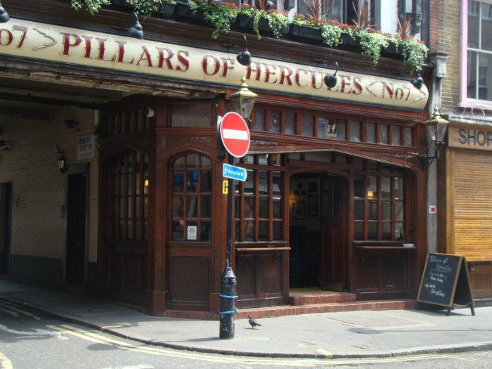 Pillars of Hercules London