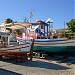 Korinthos Marina North and South mole lighthouse