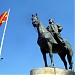 Monument of Goce Delchev in Skopje city