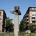 Statue of Andrey Sakharov in Yerevan city