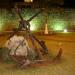 Ancla en el parque en la ciudad de Campeche