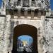 Puerta de Tierra en la ciudad de Campeche