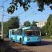 Разворотное кольцо троллейбусов в городе Рубцовск