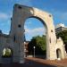 Memorial Arch in Christchurch city