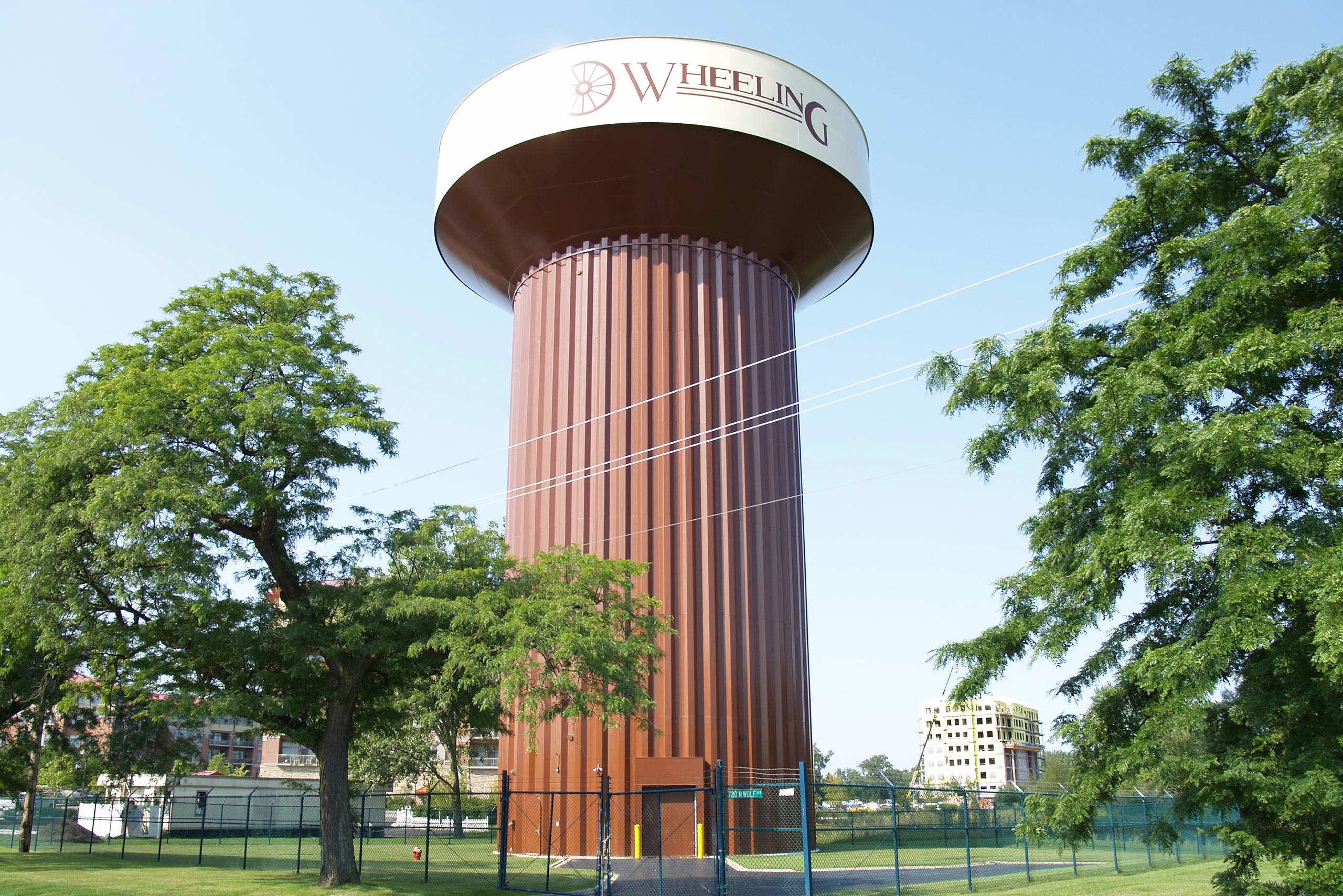 Water Tower - Wheeling Utility Division - Wheeling, Illinois