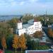 Территория Свято-Троицкой церкви в городе Архангельск