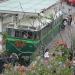 Tram Car in Hong Kong city