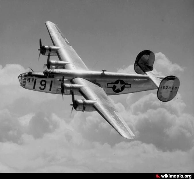 b 24 lunotto del bombardiere liberatore