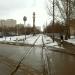 Бывший железнодорожный переезд в городе Долгопрудный