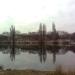 Pond Nizhniy in Simferopol city