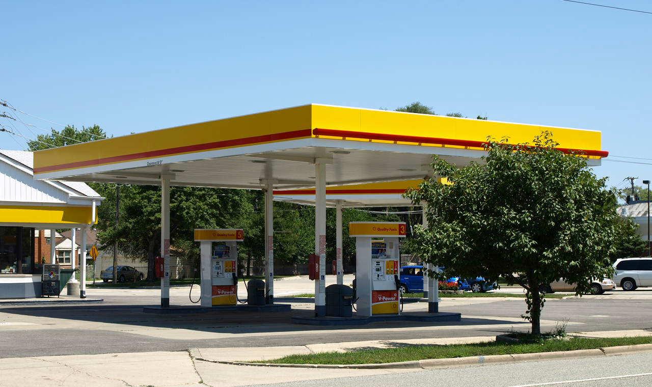 Shell Gas Station Mount Prospect, IIllinois East Northwest Highway, 1050