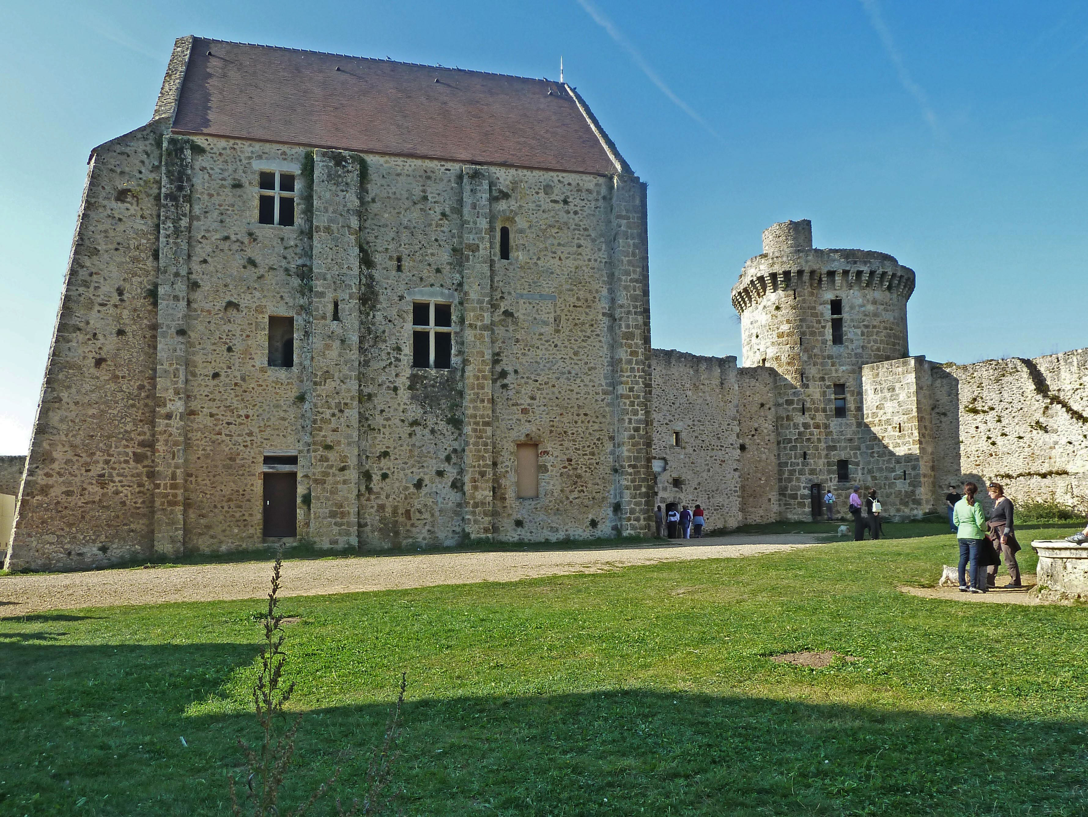 chateau de La Madeleine à Chevreuse ouvert au public chateau de La Madeleine à Chevreuse ouvert au public
