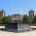 Navy Pier Fountain in Chicago, Illinois city