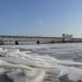 Крюковский мост через реку Днепр в городе Кременчуг