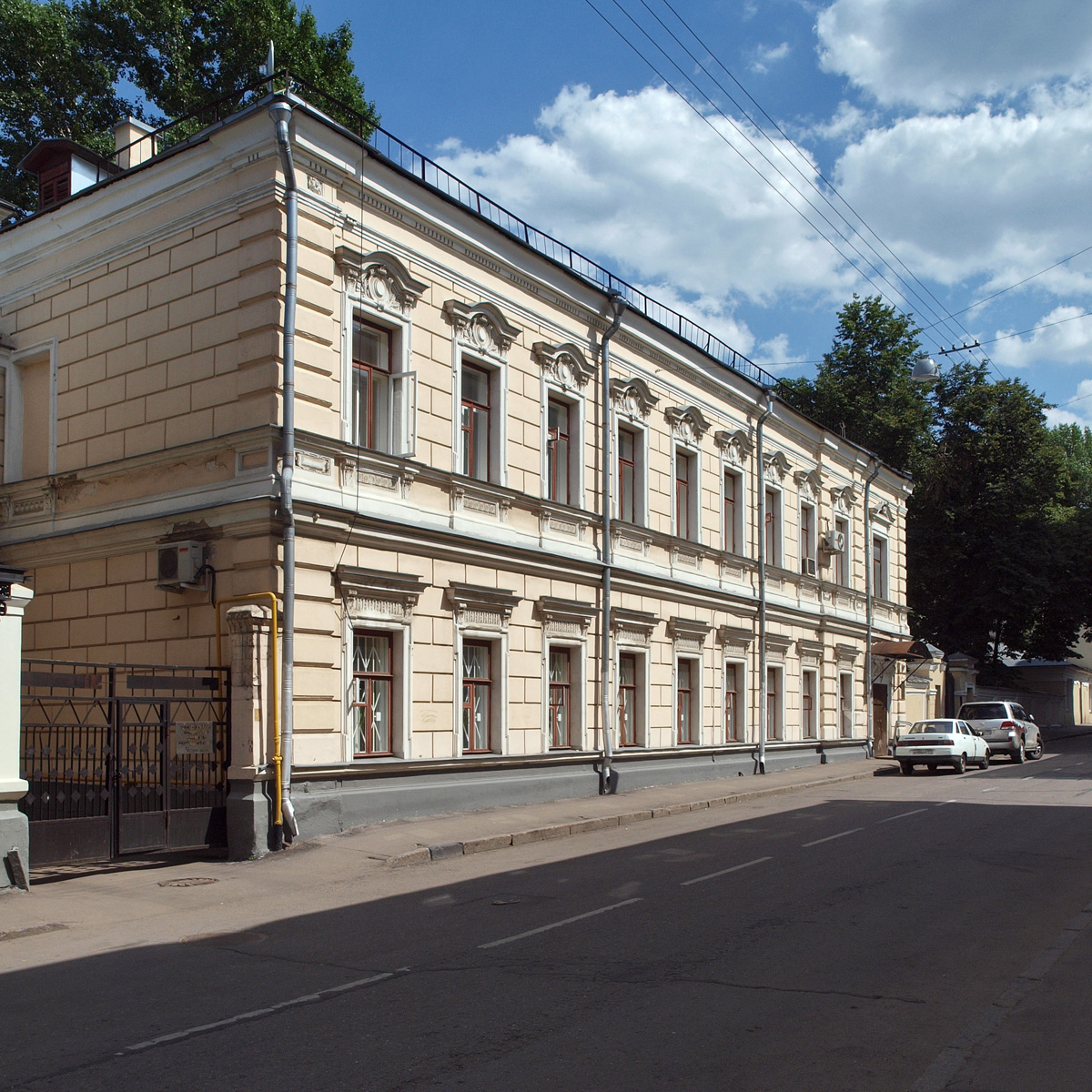 Доходный дом городской усадьбы Н.Ф. Фон-Мекк - Н.Д. Стахеева - Москва