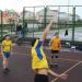 Volleyball field of gymnasium №42 in Kemerovo city