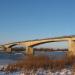 Автодорожный мост через реку Волхов в городе Кириши
