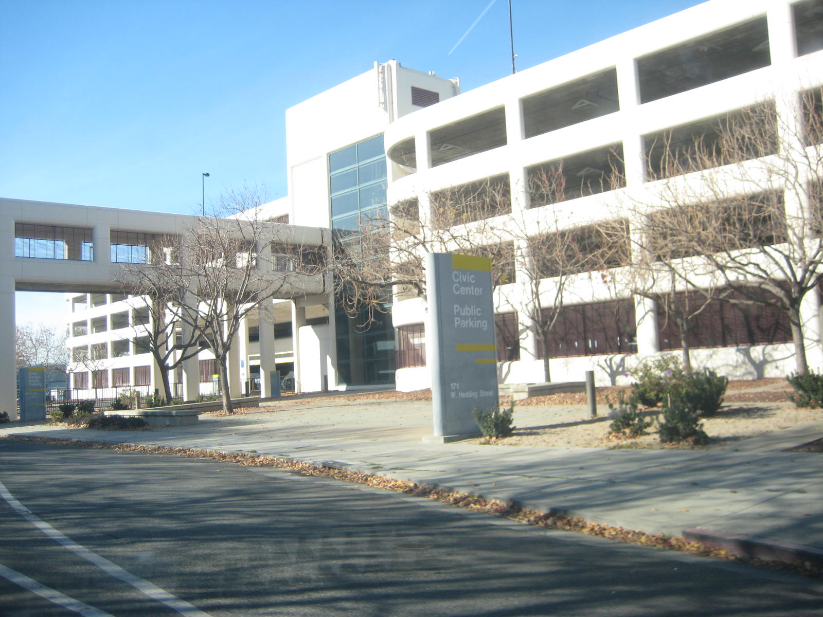 Civic Center Parking Garage San Jose, California structure