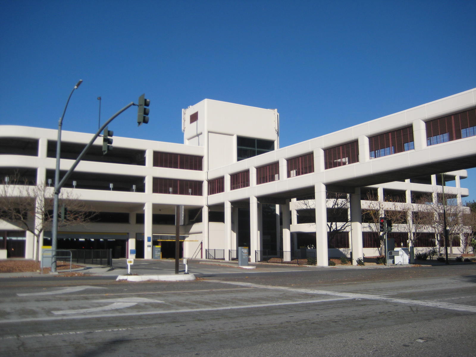 Civic Center Parking Garage San Jose, California structure