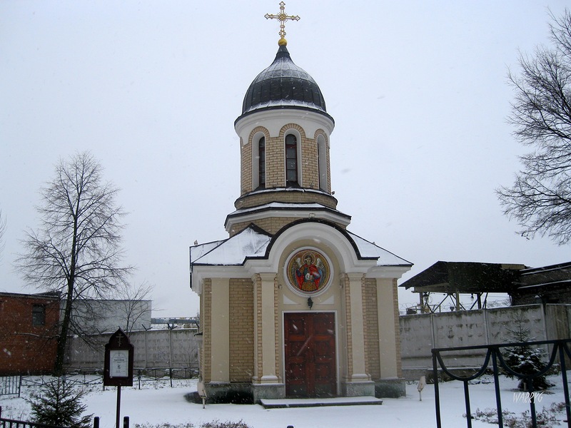 Часовня в городе Кирове красивое фото