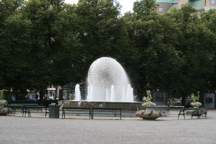 Norra Latin Conference center fountain - Stockholm