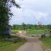 Наплавной мост через реку Клязьму в городе Гороховец