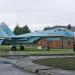 Здесь был памятник-самолёт Су-27 в городе Комсомольск-на-Амуре