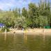 Центральный пляж в городе Новая Каховка