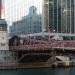 Clark Street Bridge in Chicago, Illinois city