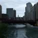 Clark Street Bridge in Chicago, Illinois city