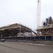 Overpass over the railway (under construction) in Nizhny Novgorod city