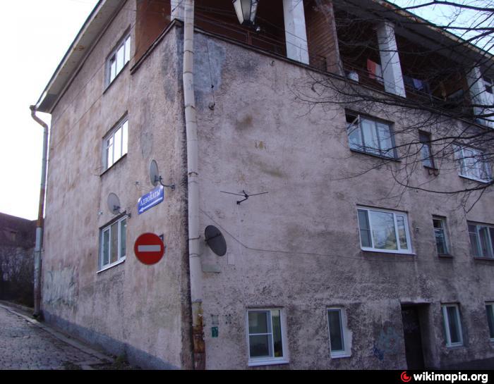 Улица водной заставы в Выборге