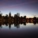 Estanque del Parque del Buen Retiro in Madrid city