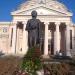 Aetheneum Park in Bucharest city