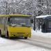 Остановка маршруток в городе Боярка