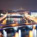 Бородинский мост в городе Москва
