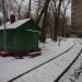 Бывший пост дежурного по железнодорожному переезду в городе Москва