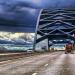 I-280 Bridge in Davenport, Iowa city