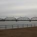 BNSF Crescent Bridge in Davenport, Iowa city