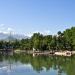 Park Lake in Almaty city