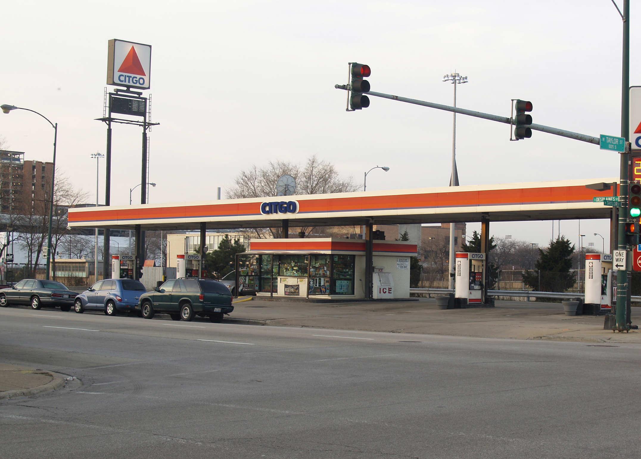 Citgo Gas Station Chicago, Illinois South Desplaines Street, 1004