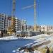 Строящийся Центральный микрорайон жилого комплекса «Новые Ватутинки» в городе Москва