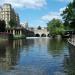 Pulteney Bridge in Bath city