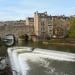 Pulteney Bridge in Bath city